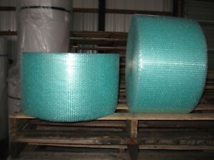 3/16&#034; Small Recycled Green Bubble, 12&#034; x 600&#039; Per Order - SHIPS FREE!