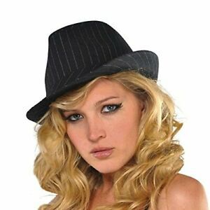 Pinstripe Fedora Hat