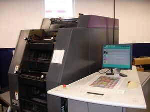 Heidelberg DI Plus Offset Press (QMDI 46-4) w/PS3 RIP (Year 1999) 10 Mil Imp