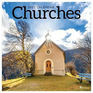 2022 Churches Wall Calendar