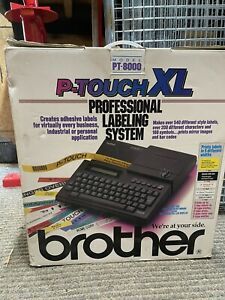 Brother P-Touch XL Electronic Labeling System PT-8000