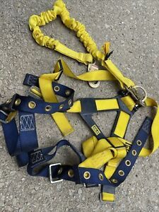 DBI Sala Shockwave 2 1244306 6&#039; Absorbing Lanyard w/ 1002000 Safety Harness