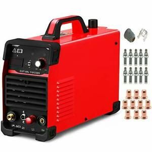 Plasma Cutter Pilot Arc CUT50 Dual Voltage 110V 220V 50A Cutting Non Touch Machi