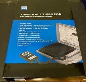TIF 9010A Electronic Charging Scale Touch Key Controls Gray Plastic Case NIB