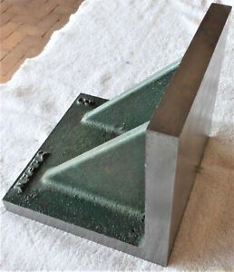 8&#034; X 8&#034; X 8&#034; GROUND ANGLE PLATE WEBBED BACK