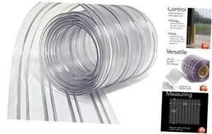 - Plastic Vinyl Strip Curtain for Walk In Freezers, 8 Inches x 150 Feet Clear