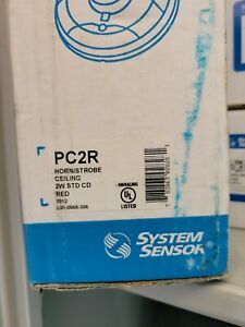 NEW System Sensor Spectralert PC2R Ceiling Mount Fire Horn Strobe