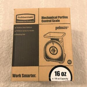 Rubbermaid Commercial Product Portion Control Food Scale 16oz Kitchen Restaurant