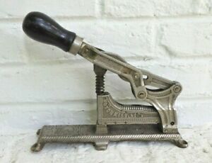 Antique Industrial Hotchkiss Stapler No. 2 Pat’d 1896- Ornate Victorian patterns