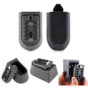 BYBOO Outdoor Key Safe Lock Box, Waterproof Key Storage Box Wall Mount Key Lo...