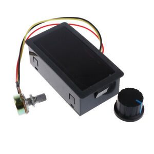 DC 6-30V 12V 24V PWM Motor  Controller with Digital Display