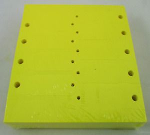 YELLOW Self-Locking Arrow Key Tags (1,000 per pack) Size 4 1/2&#034; X 3/4&#034; (YELLOW)