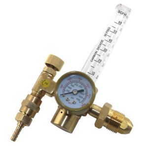 Argon CO2 Mig Tig Flow Meter Gas Welder with Impact Resistant Outer Cover for