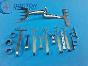 Freeman rake retractors full body plastic surgery set By MTI