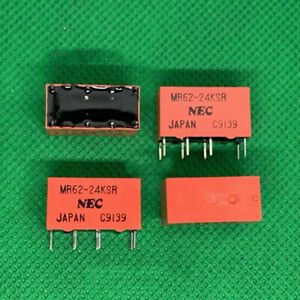 2Pcs NEC MR62-24KSR 24VDC Signal Relay 8Pins