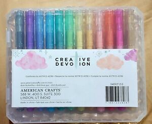 American Crafts Creative Devotion 12pc Fineliner Pen Set