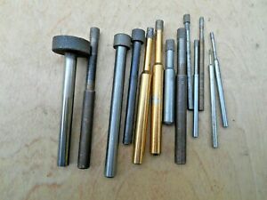 CBN, DIAMOND GRINDING WHEEL , PIN ,  LOT ,JIG BORE , .050&#034; - 3/4&#034; NOM. , 13 PCS.