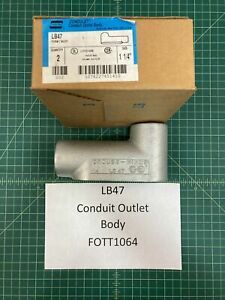 Crouse - Hinds Conduit Outlet Body LB47