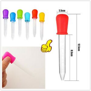 5ml Silicone Pipettes Liquid Dropper Food Dropper For Candy Sweet