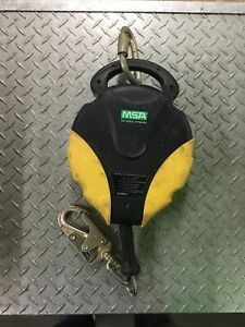 MSA 10121778 Workman Rescuer 50FT Self-Retracting Lanyard (TP)
