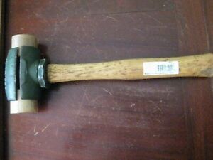 GARLAND Split-Head Hammer With Rawhide Faces Diameter: 1-1/2&#034; No. 2 Head USA