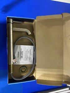 Kraus FVS-1007SN Ramus Single Lever Vessel Bathroom Faucet Satin Nickel