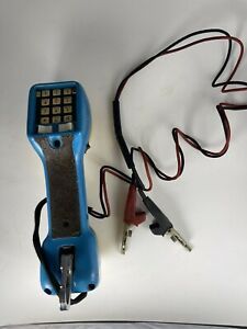 Vintage Harris Dracon TS21 Lineman&#039;s Test Phone Handset Butt Set Pre-Owned