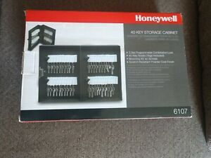 Honeywell 6107 40 Key Storage Cabinet Combination Lock Tags Included Black