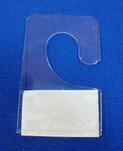 Hook Style Hang Tab with Adhesive Hook Style (3/8&#034;) Merchandise Price Tags