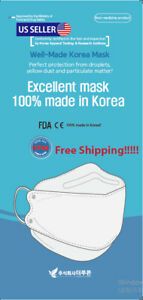 KF94 Face Mask Made in Korea Quadruple Filter 25 pcs FOR $23.99
