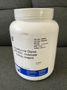 MP Polyethylene Glycol MW 8000 Molecular 500gm