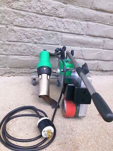 120V Preowned green wheel standing uniroof tpo robot welding gun