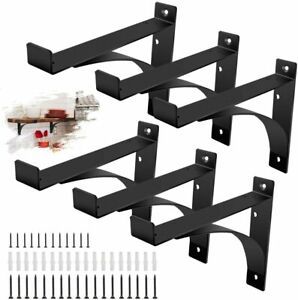 Shelf Brackets 8 Inch 6-Pack Planter Railing Bracket Superior