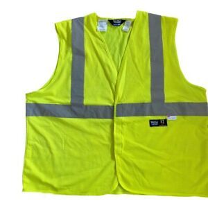 Walls Work Wear Safety Vest 3M Reflective Material  Class 2 Size XL