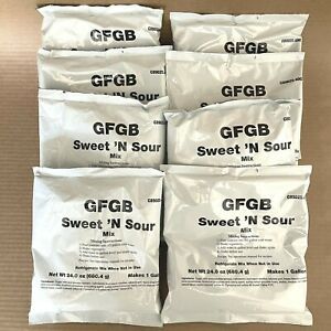 Kerry GFGB Sweet N Sour Drink Mix Concentrate (Makes 1 Gallon) 8 Pack