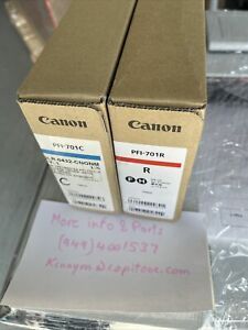 Original Ink Canon IPF8000 IPF-9000 S / PFI-701c/701R /exp 2015/2021