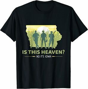 NEW LIMITED Is This Heaven Funny No Baseball Dreams T-Shirt S-3XL
