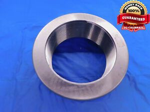 4&#034; 8 3/4 TPF API PIPE THREAD RING GAGE 4.0 4.00 4.000 4.0000 4&#034; INSPECTION CHECK