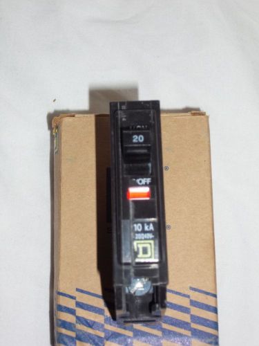 New square d qob120 bolt-in circuit breaker for sale