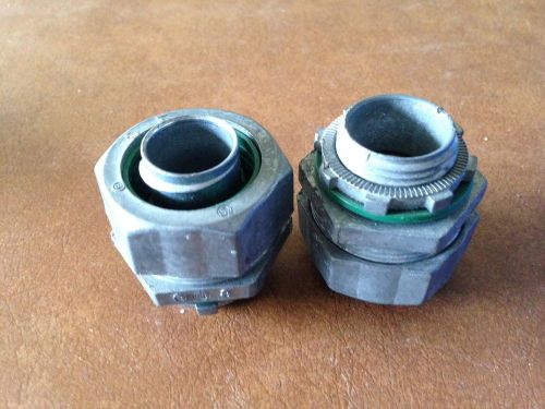 2 - 1/2&#034; straight cast sealtight connectors for sale