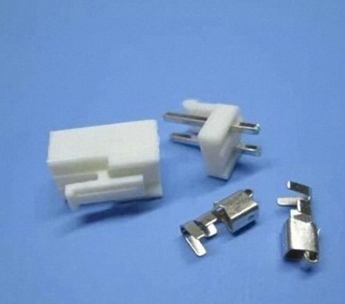 30 sets vh 3.96mm connector 2 pins housing/base/pins for sale
