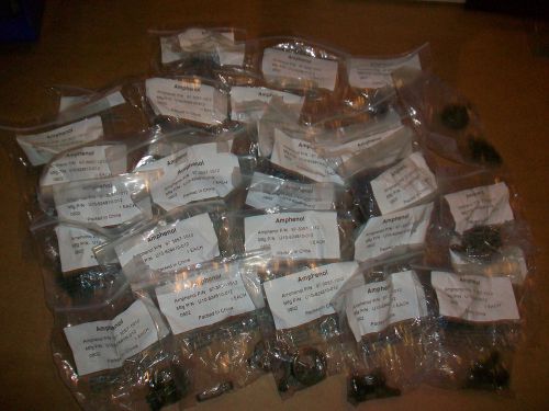 31pcs amphenol 97-3057-1012 cable clamp   new for sale