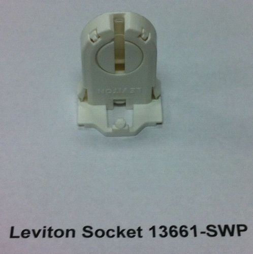 Leviton socket 13661-swp package of 8 for sale