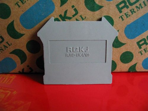 10pcs d-uk4/10 uk3n,uk5n,uk6n,uk10n terminal end plate for sale