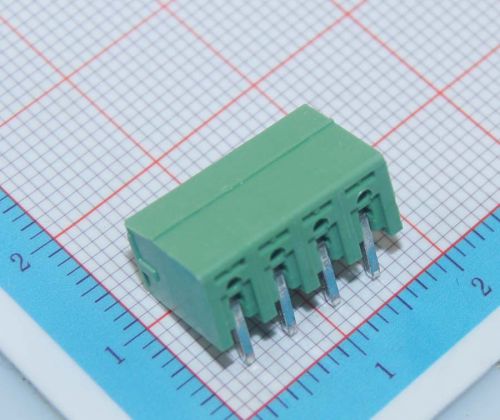 100pcs 15edgr 4 p/ way 3.81mm pitch screw terminal block connector angle rohs for sale