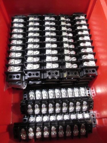 #a319 lot of 29 beau 9 position screw barrier strip terminal block for sale