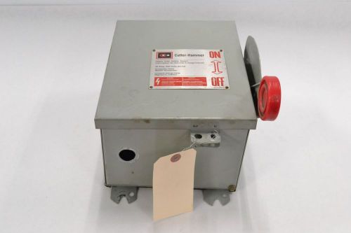 Cutler hammer 12hd361nf non-fusible 30a amp 600v-ac 3p disconnect switch b314565 for sale