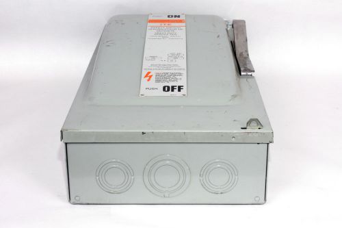 Ite nf353 100a, 600v, 3 phase, non-fusible switch, emac #1 for sale