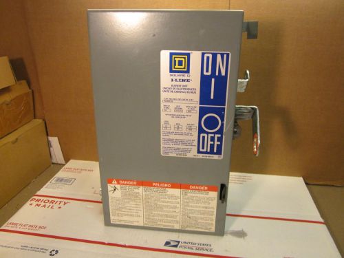 Square d pq3603g i line bus plug 30a 600v fusible vertical 3ph 3w for sale
