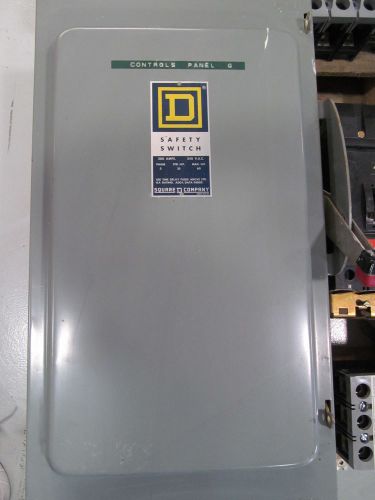 Square d h324n type 1 200 amp 240 v fusible disconnect for sale